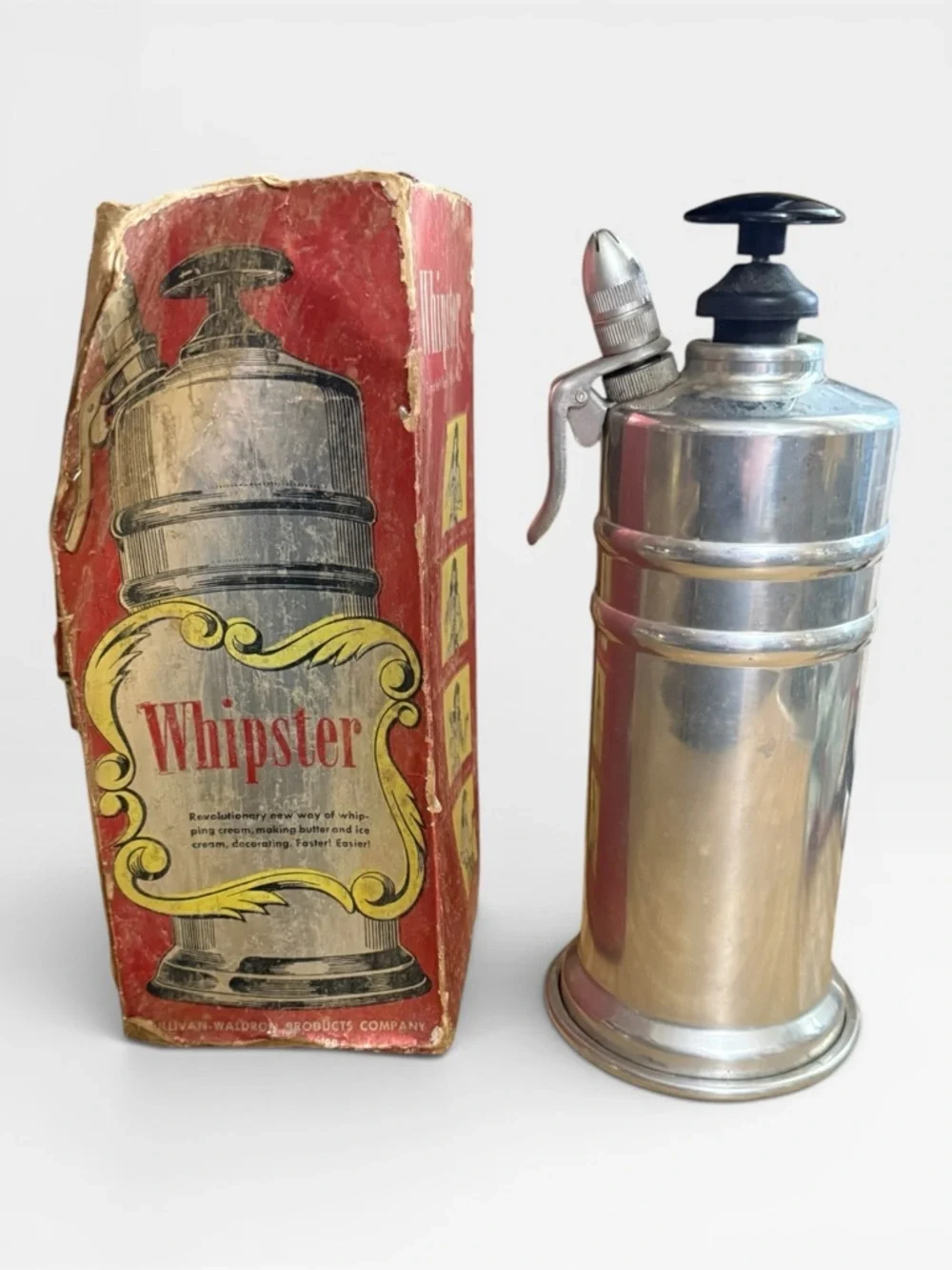 Vintage Whipster - A Multi-Purpose Kitchen Tool by Sullivan-Waldron Products Co